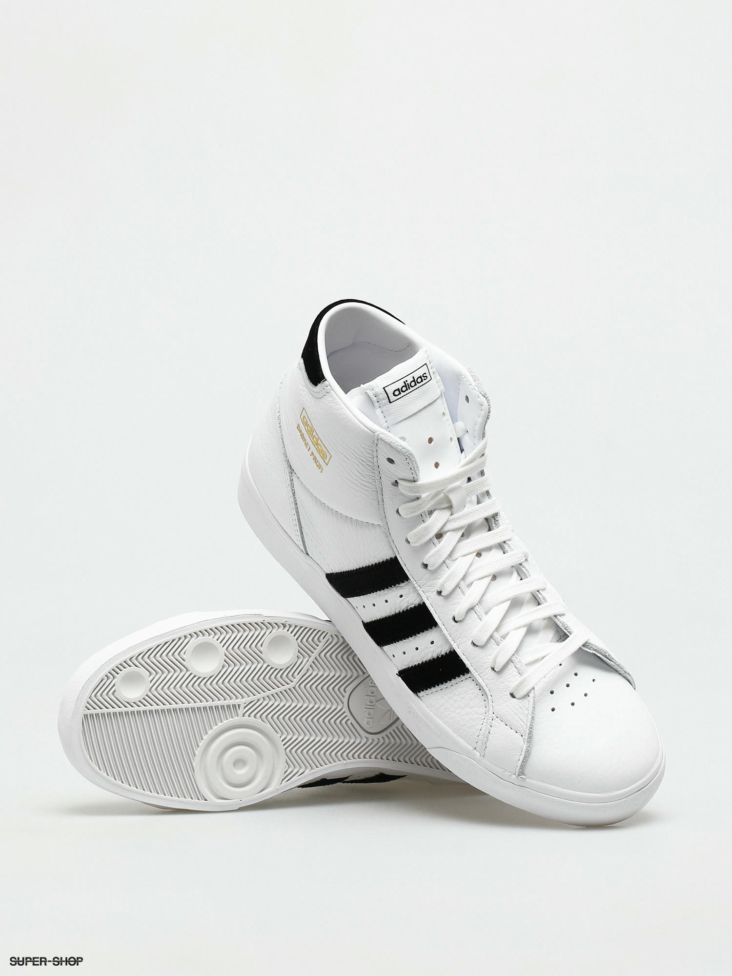 adidas Originals Basket Profi Shoes (ftwwht/cblack/goldmt)