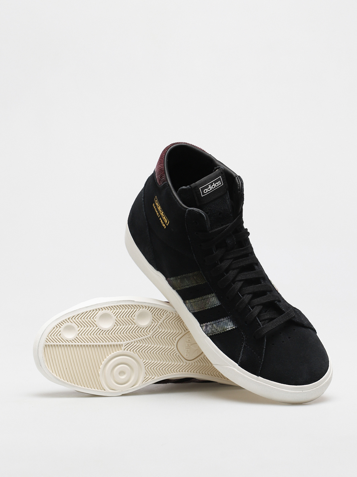 adidas Originals Basket Profi Shoes (cblack/owhite/orbind)