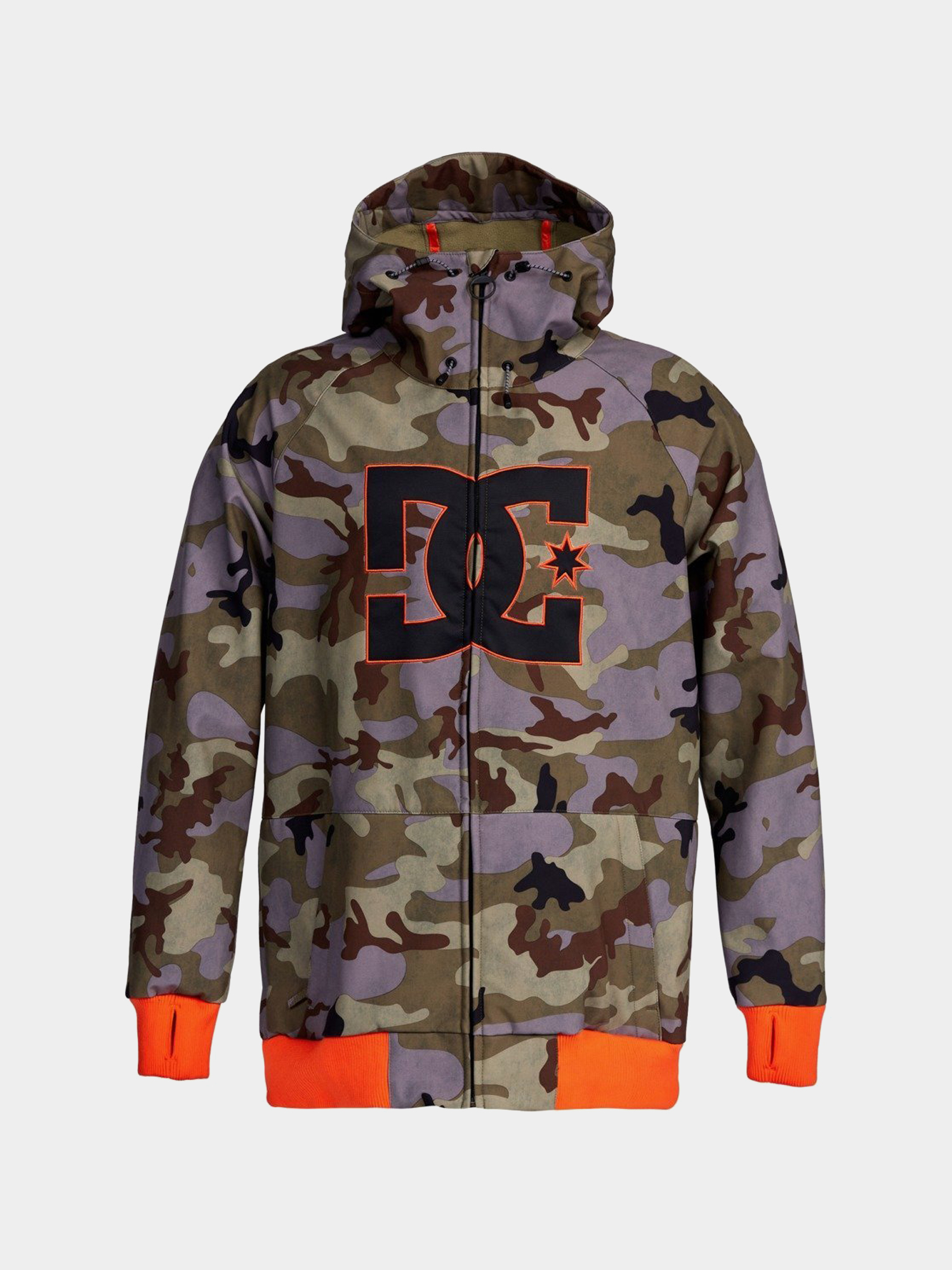 Mens DC Spectrum Snowboard jacket (woodland camo castlerock)
