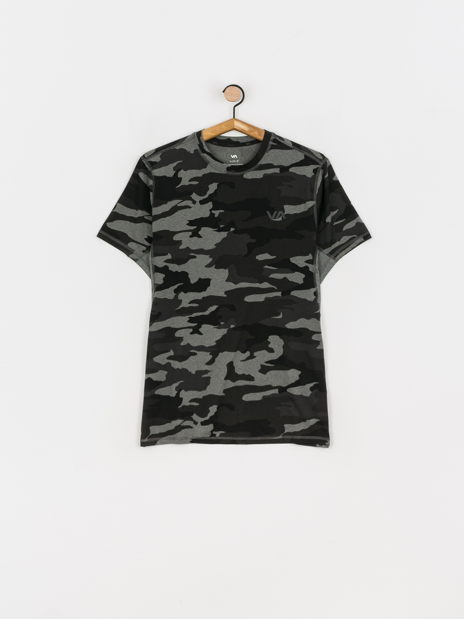 RVCA Sport Vent Lycra T-shirt (camo ii)