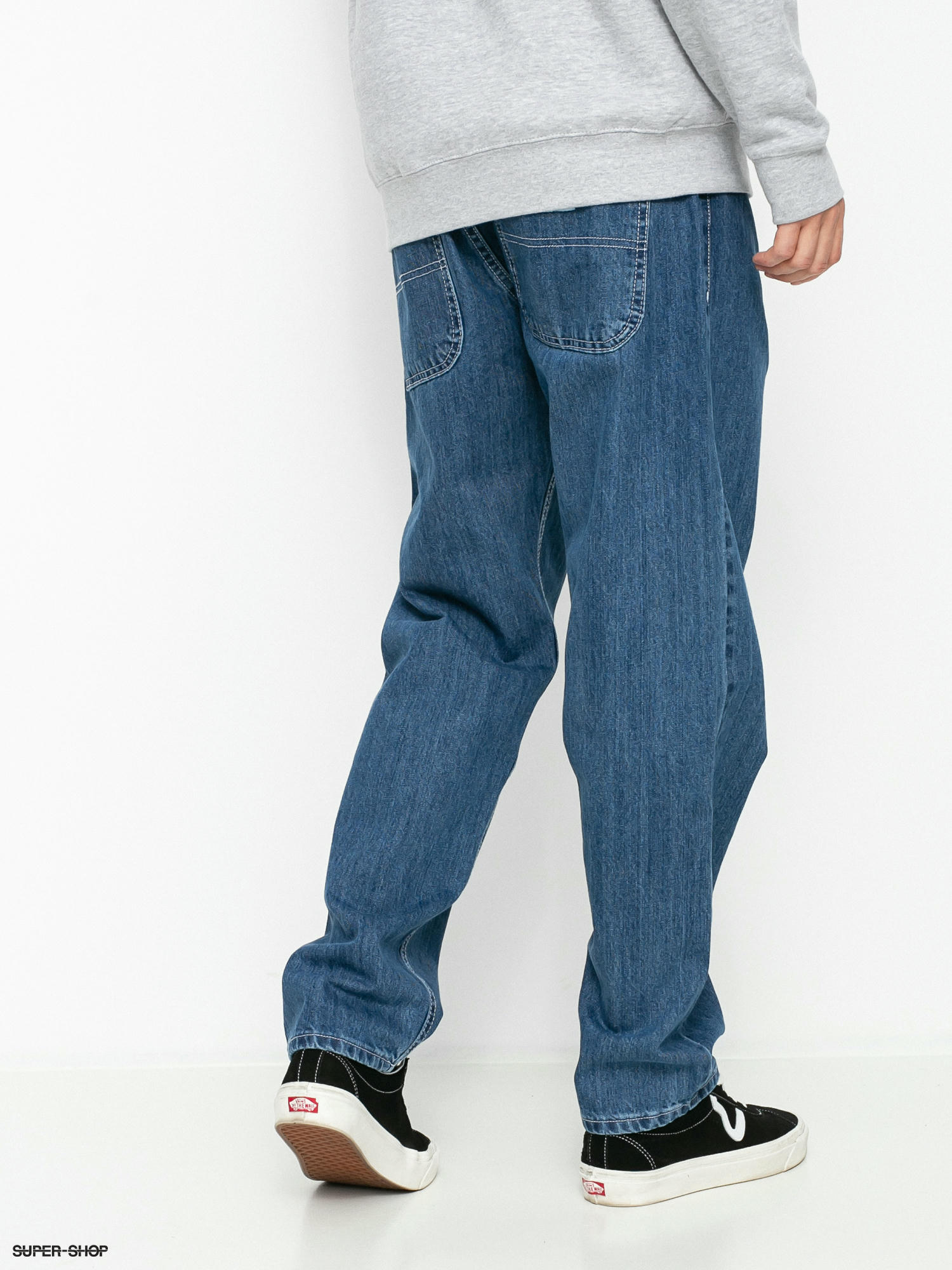 medium blue pants