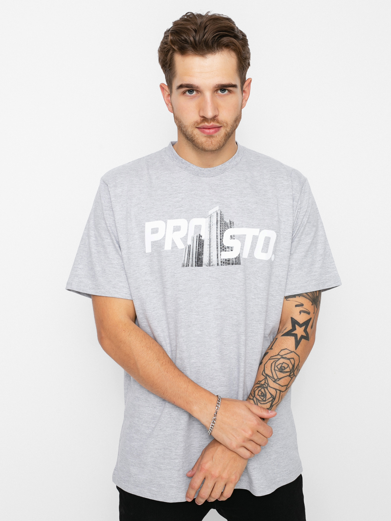 Prosto Gotham T-shirt (grey)