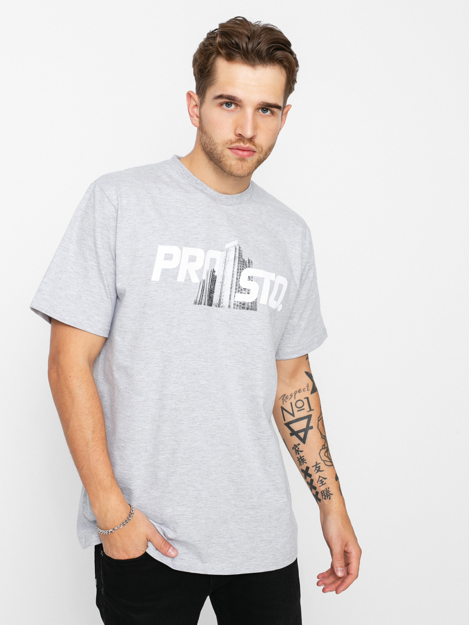 Prosto Gotham T-shirt (grey)