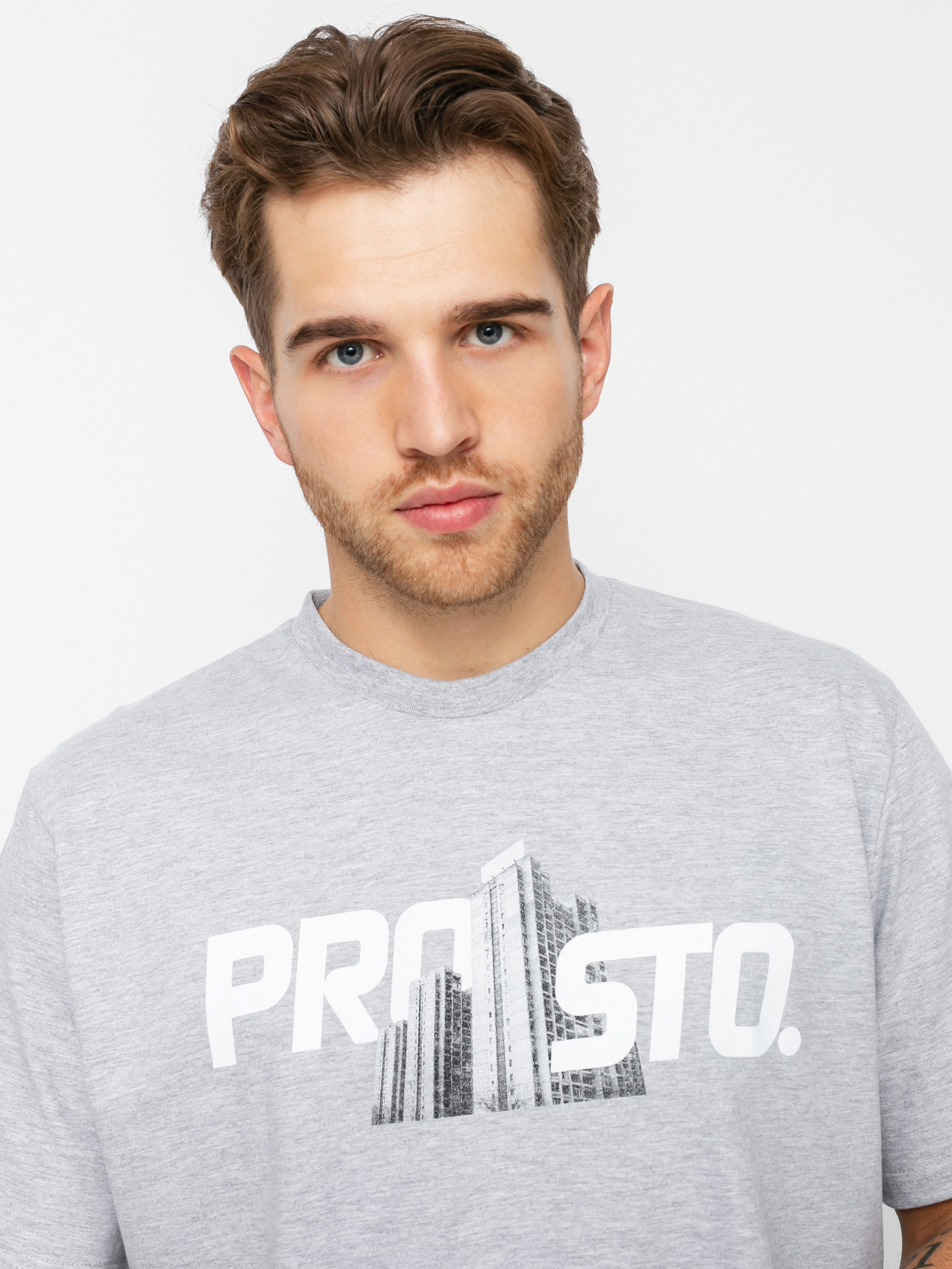 Prosto Gotham T-shirt (grey)