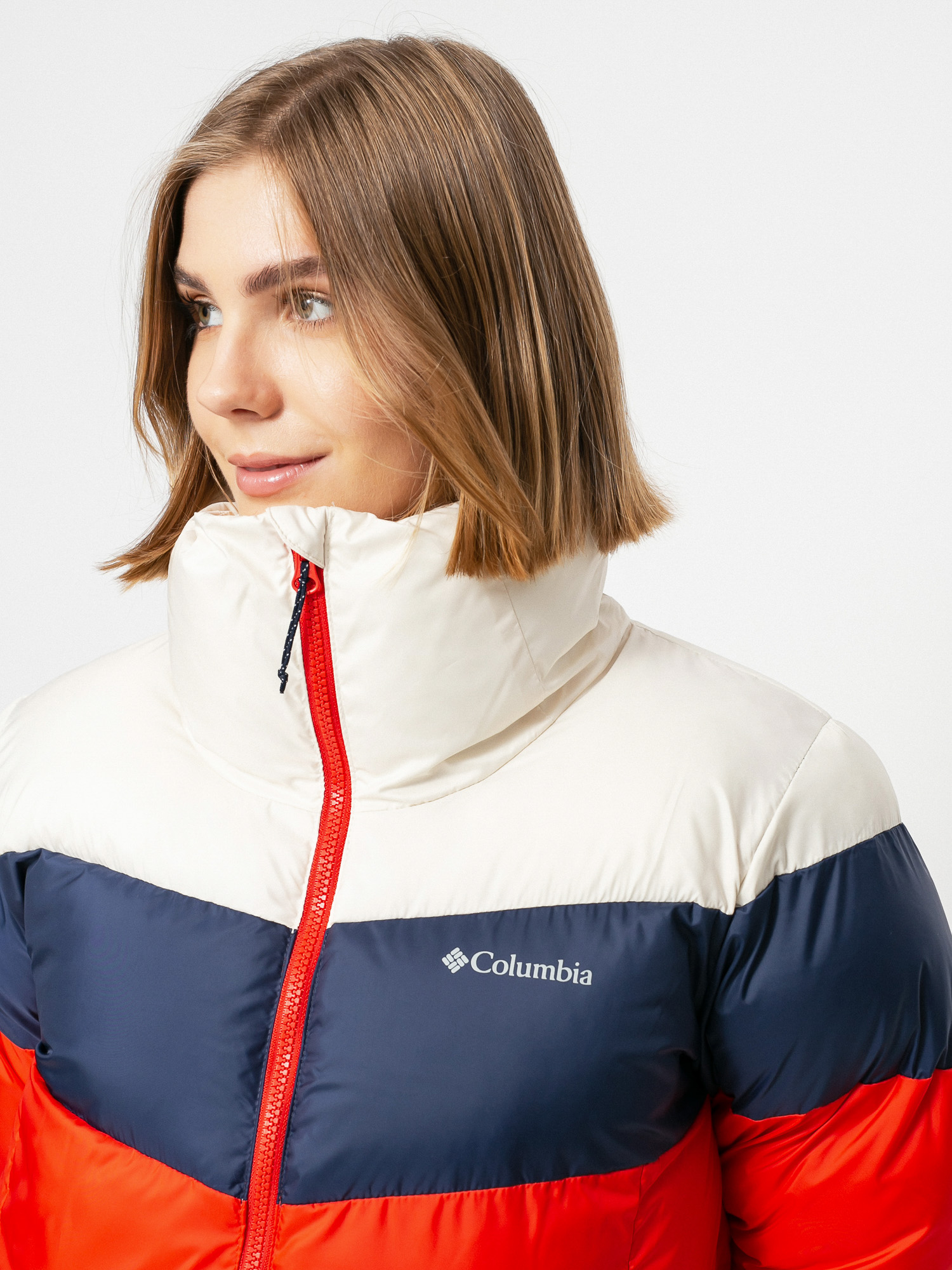 Columbia Puffect Jacket Wmn (bold orange/nocturnal)