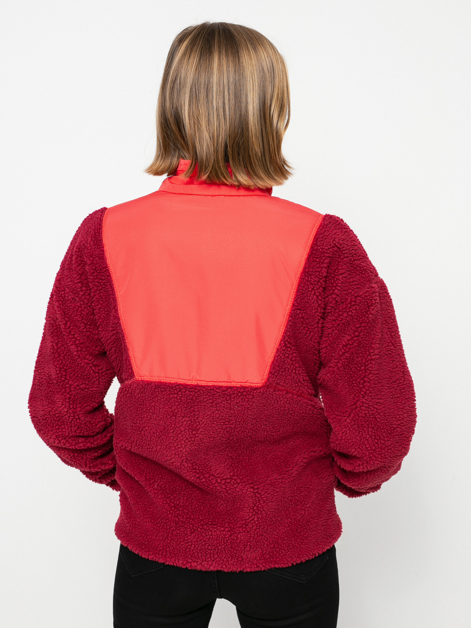 Womens Roxy Unforgettable Landscapes Fleece (tibetan red)