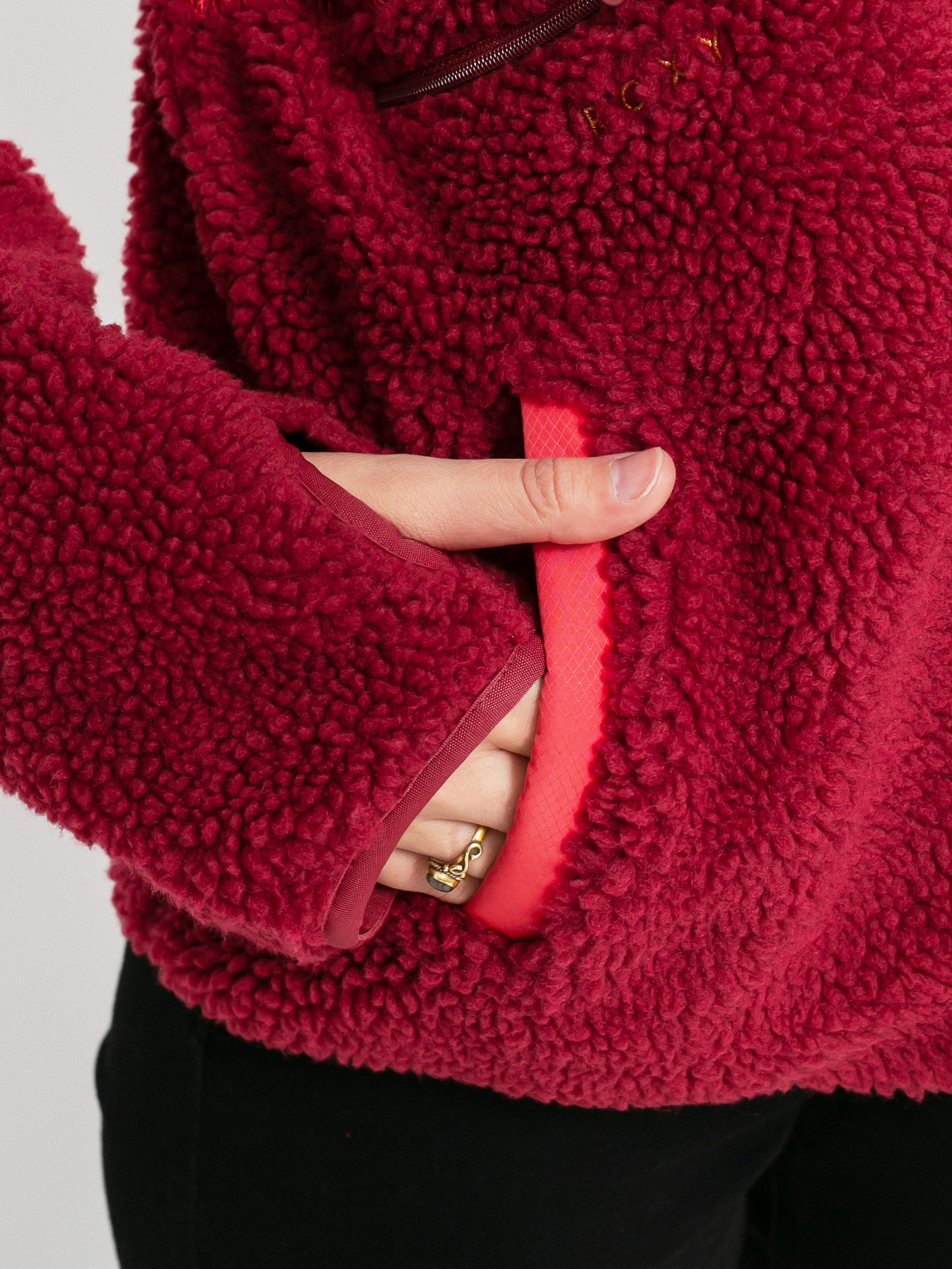 Womens Roxy Unforgettable Landscapes Fleece (tibetan red)