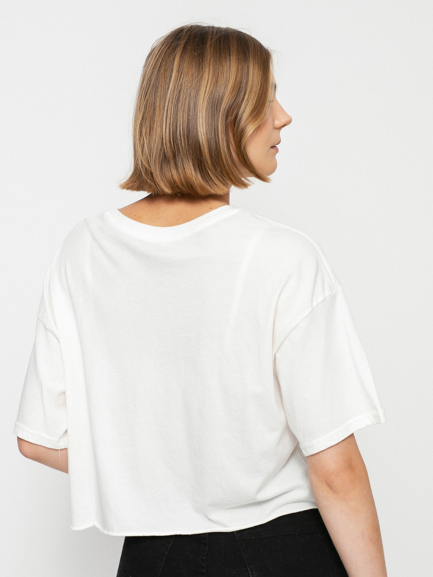 RVCA Super Bloom Bf Crop T-shirt Wmn (vintage white)