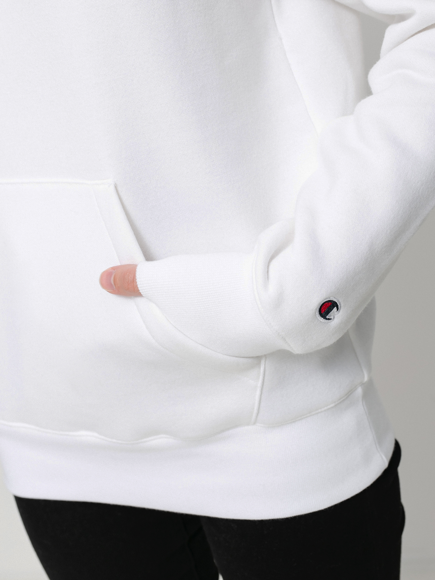 Champion Sweatshirt HD 114694 Hoodie Wmn (wht)