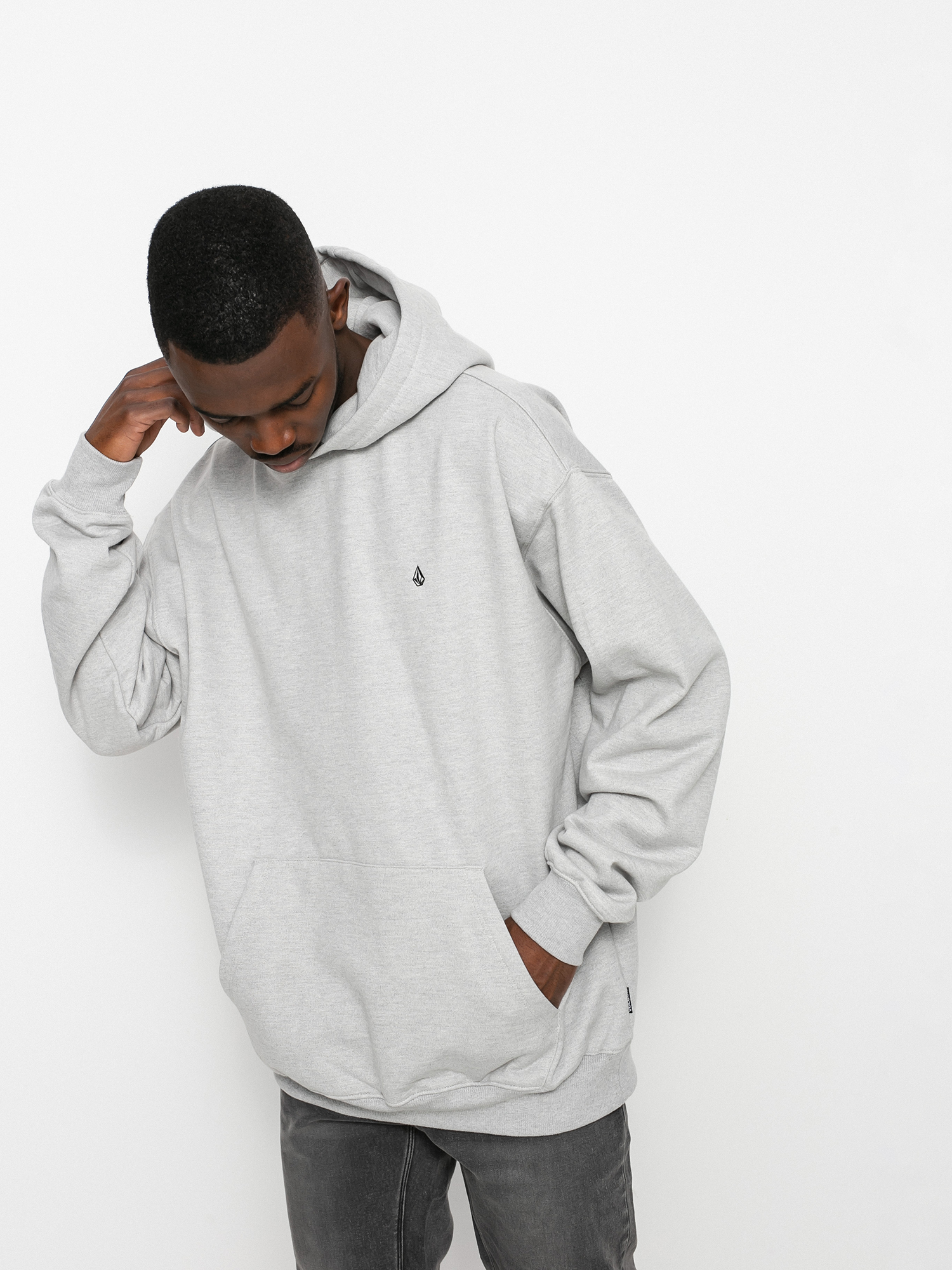 volcom grey hoodie