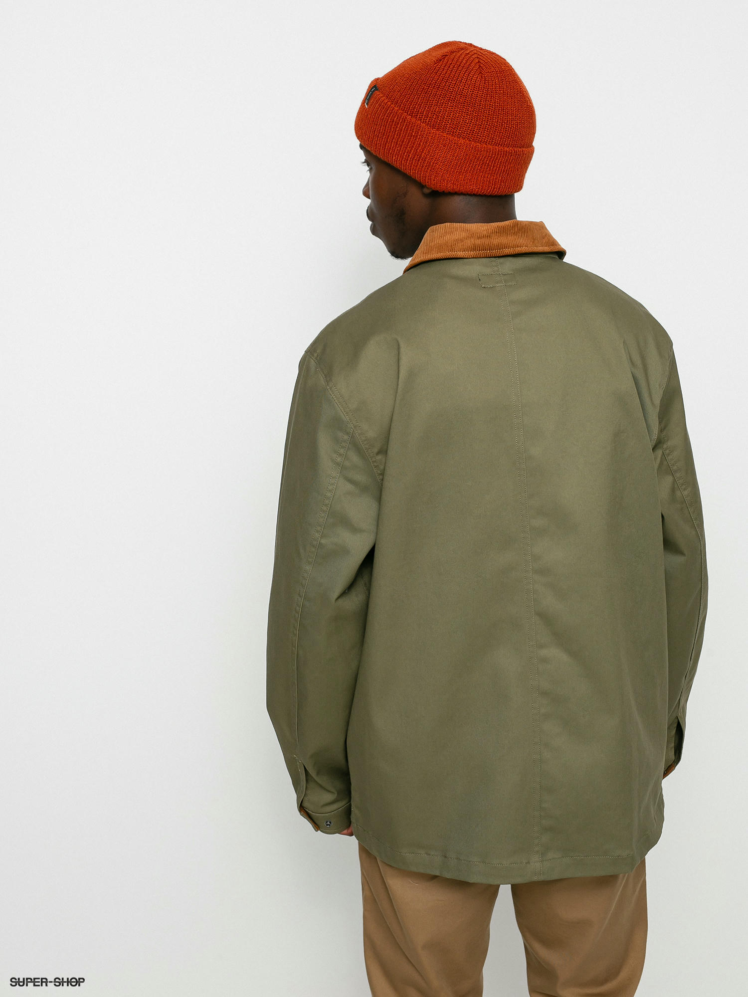 Brixton Survey X Chore Coat Jacket (military olive)