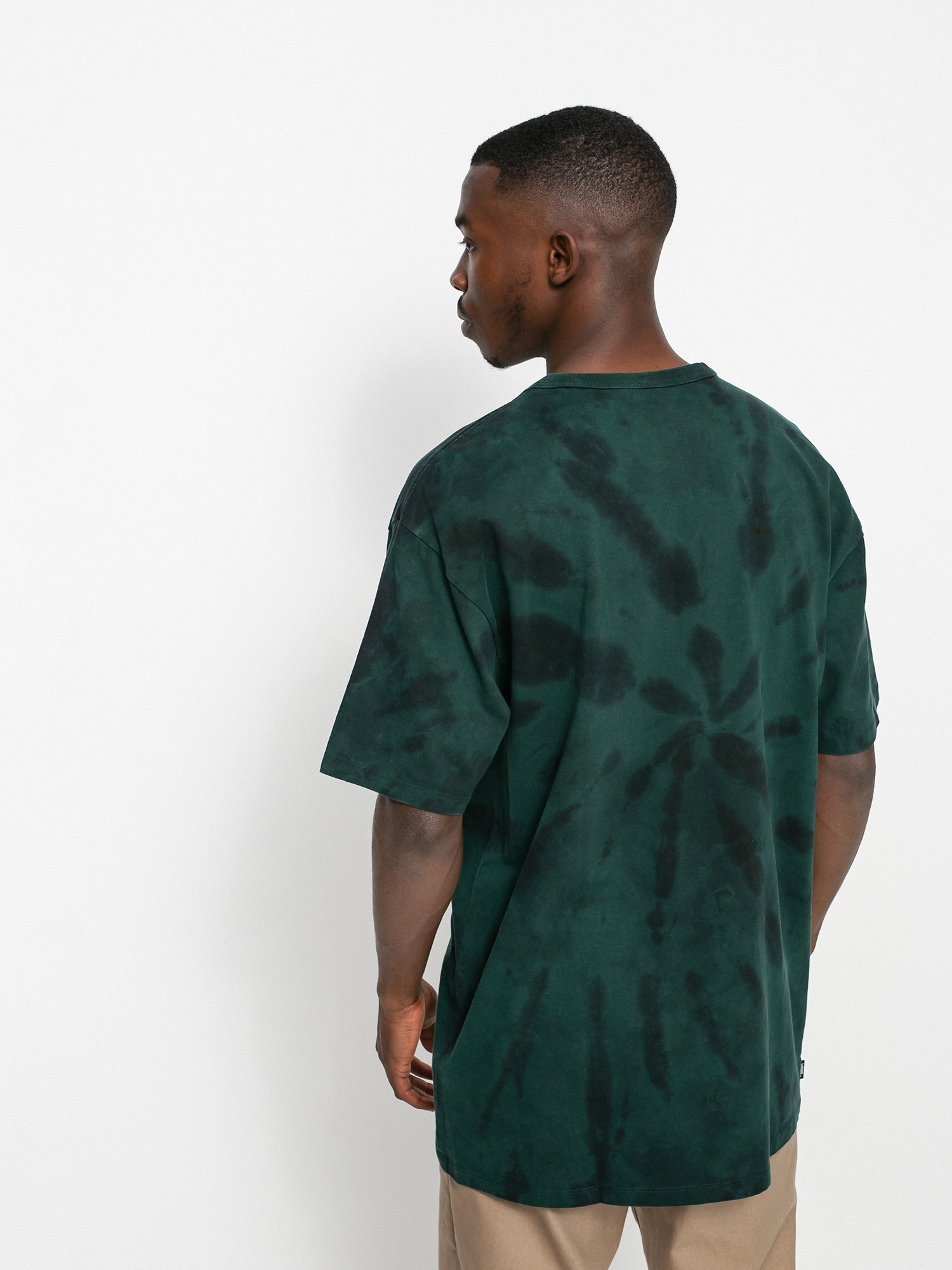 Vans Off The Wall Classic Spiral Tiedye T-shirt (scarab/black)