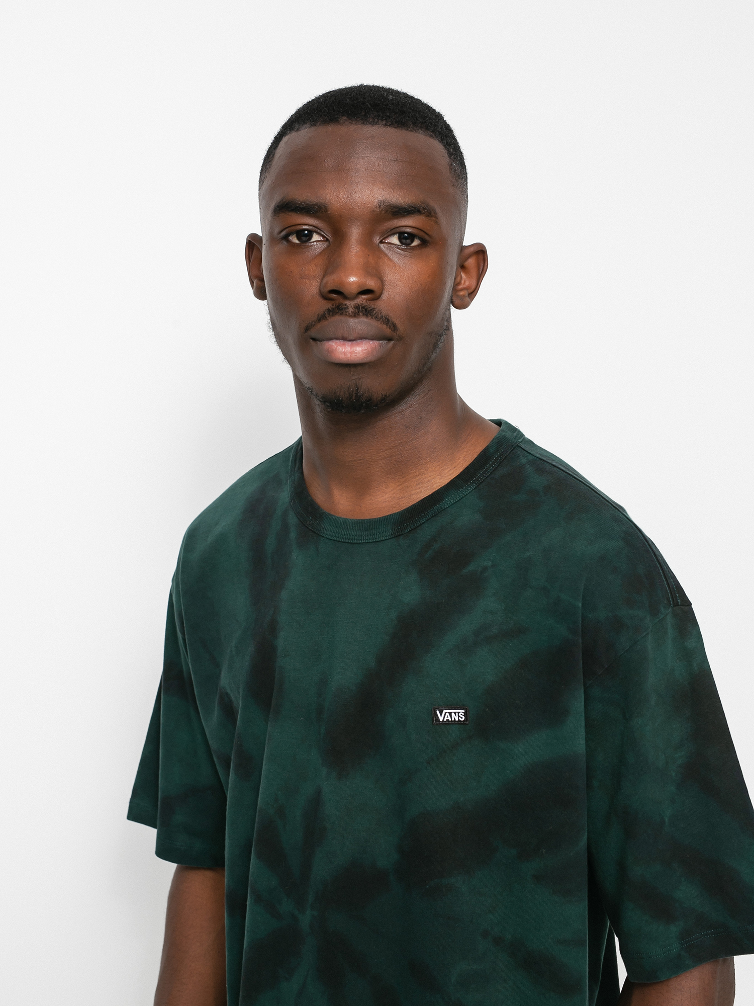 Vans Off The Wall Classic Spiral Tiedye T-shirt (scarab/black)