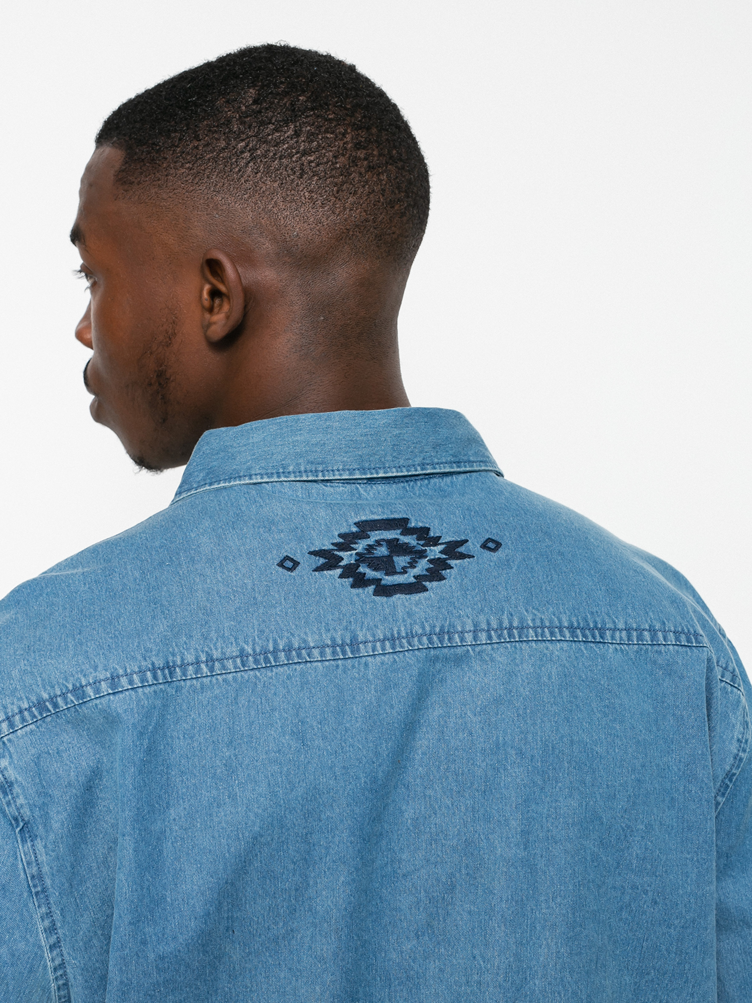 Billabong X Wrangler Morgan Denim Shirt (ocean blue)