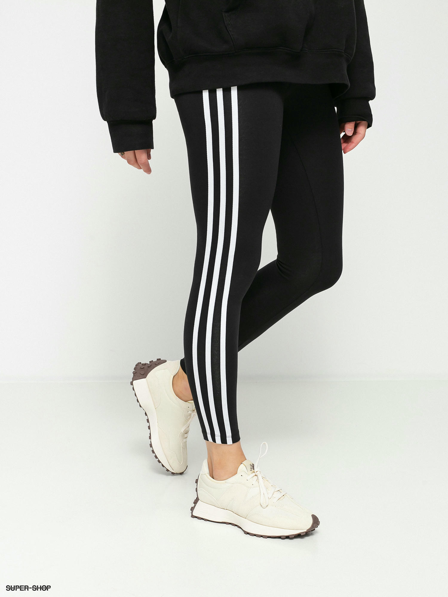 adidas Originals 3 Stripes Women's Leggings Γκρι HD2349