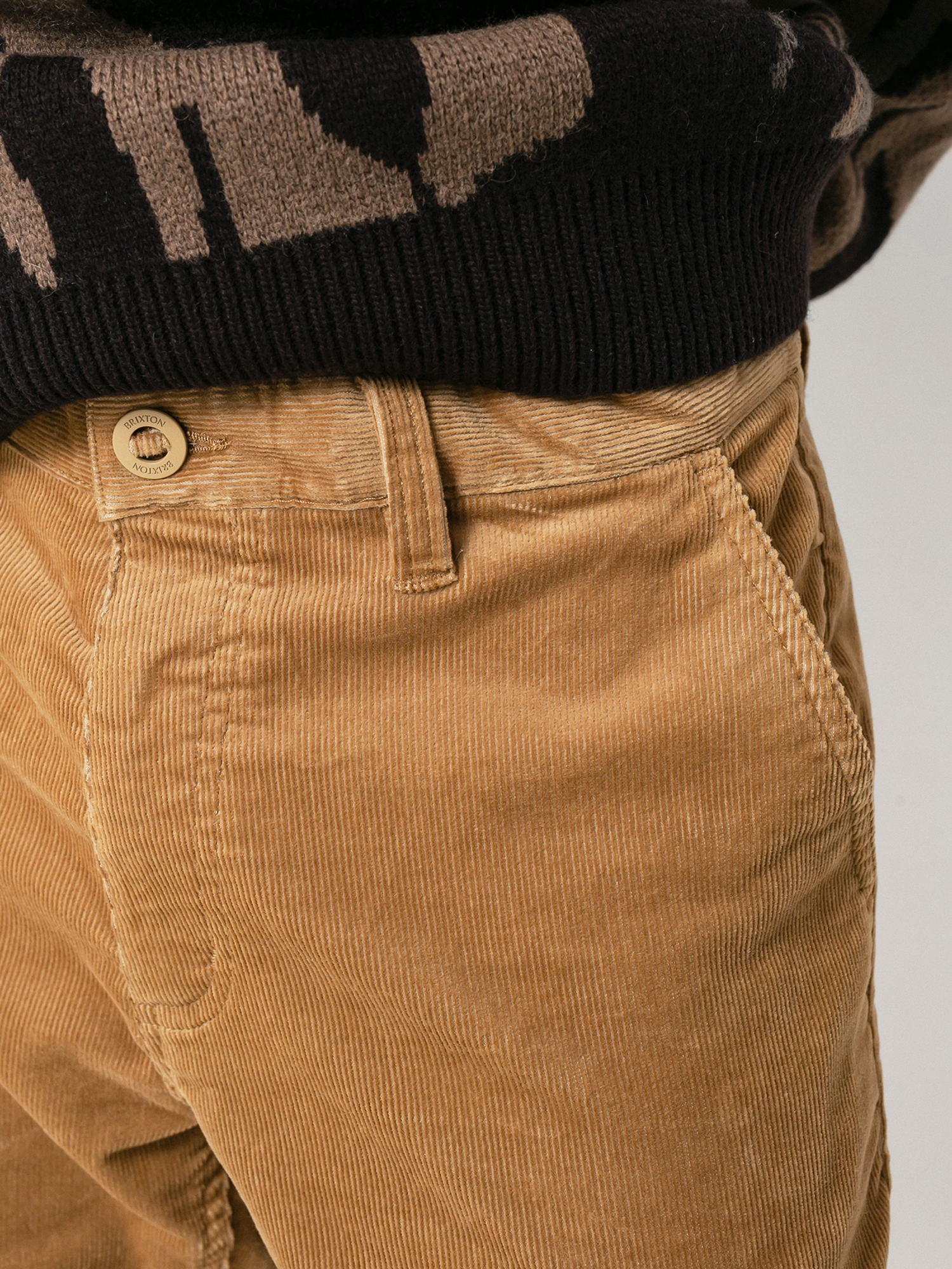 Brixton Choice Chino Pants (khaki cord)