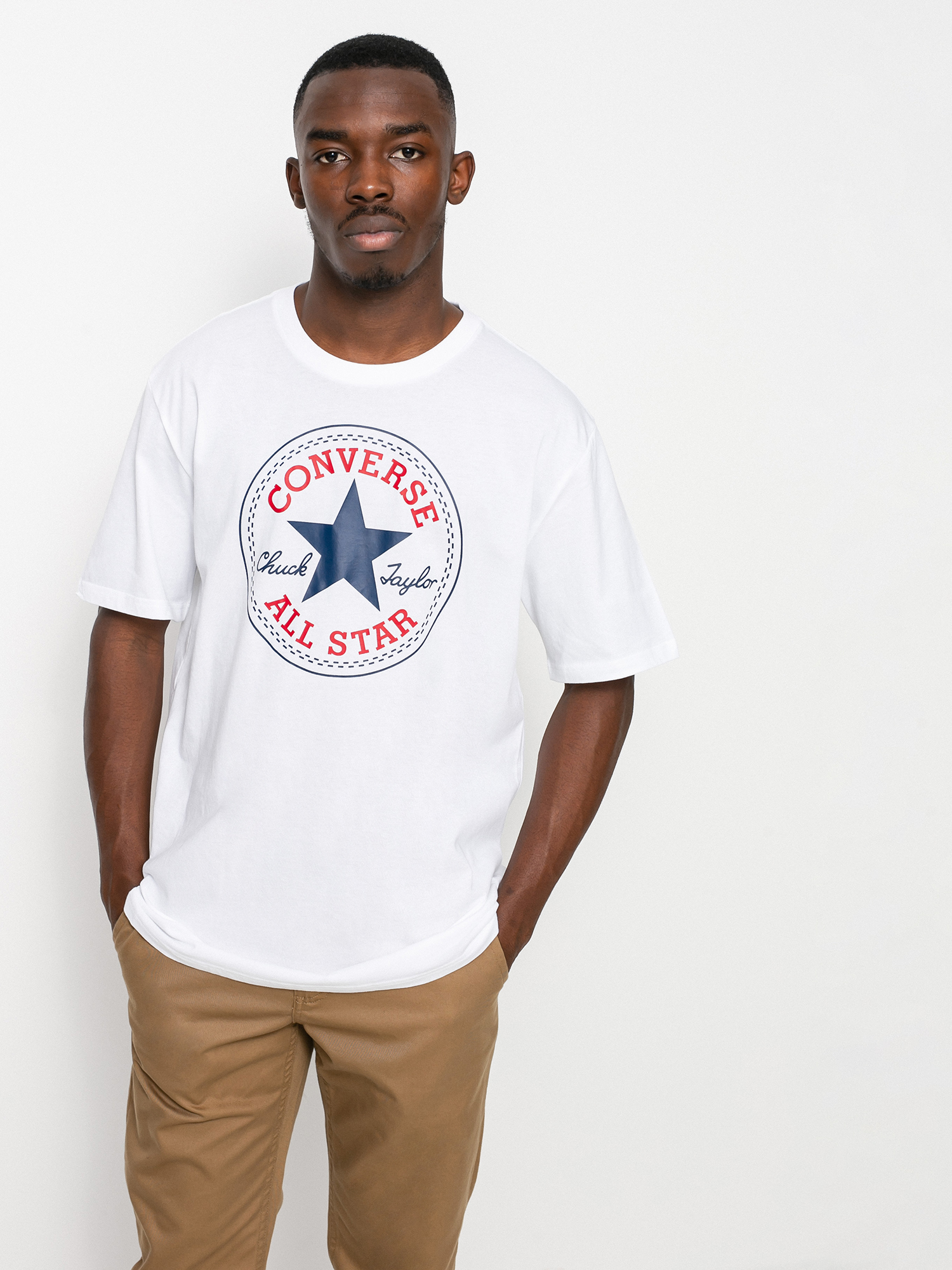 Converse T-Shirt Chuck Patch (white)