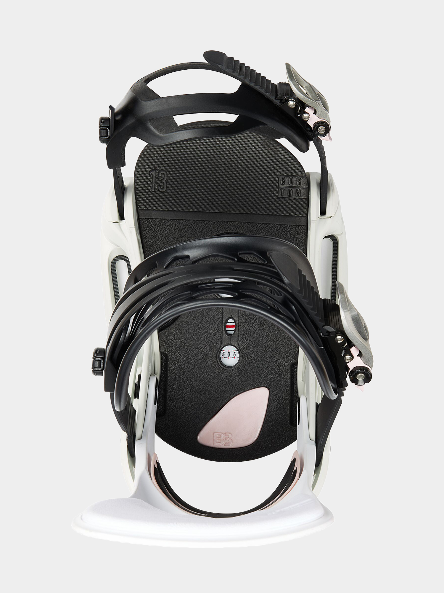 Burton Cartel X Est Snowboard bindings - white (white/gray/logo)