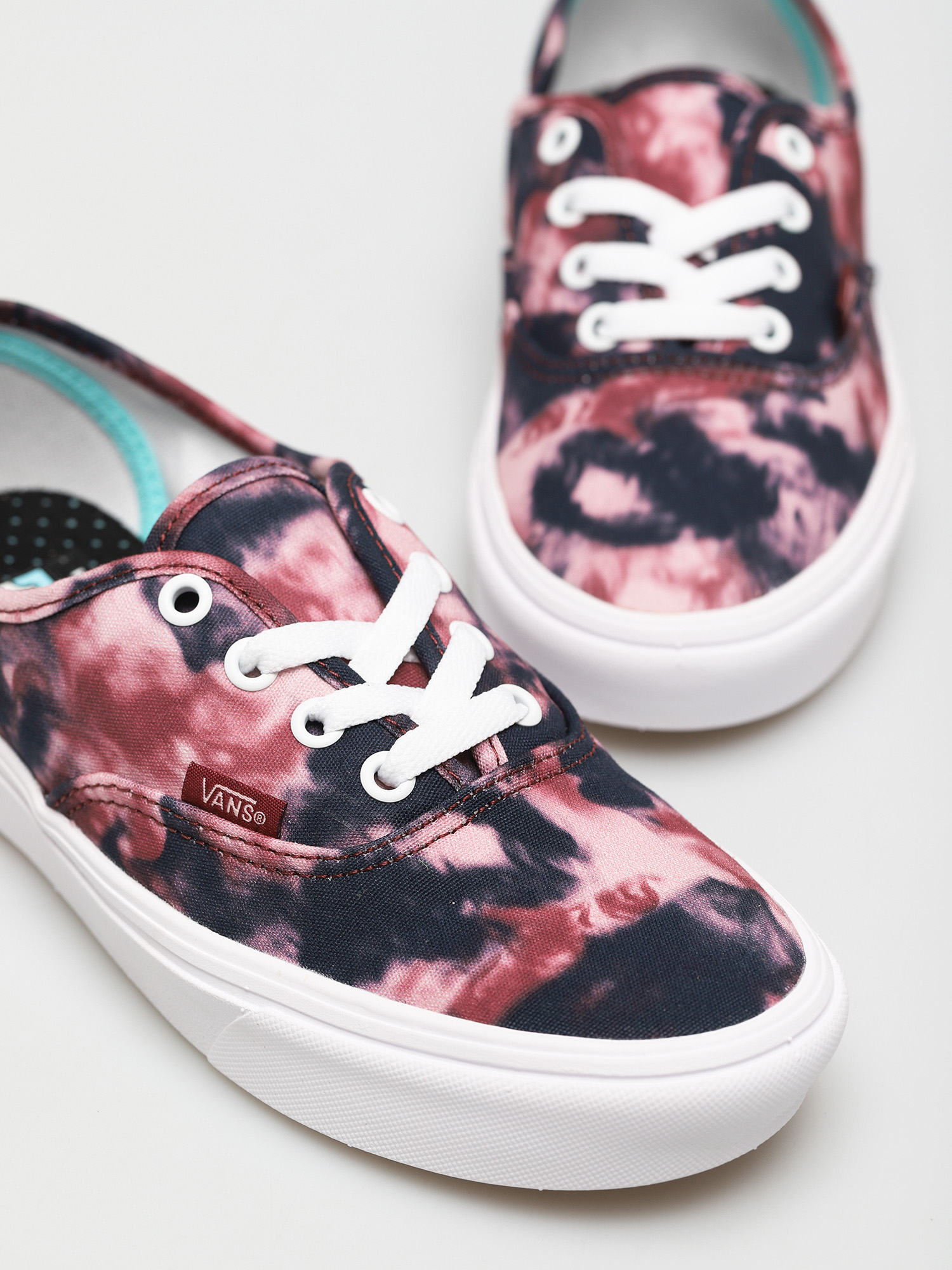 Vans Comfycush Authentic Shoes (grunge wash/multi/tiedye)