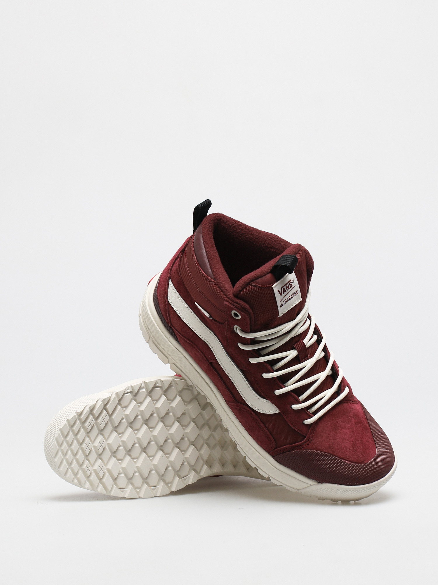 Vans Ultrarange Exo Hi MTE 1 Shoes - burgundy (pomegranate/port) display picture 1