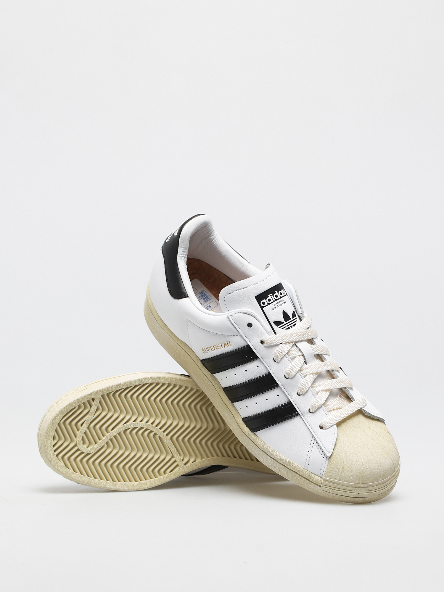 adidas Originals Superstar Schuhe (ftwwht/cblack/blue)