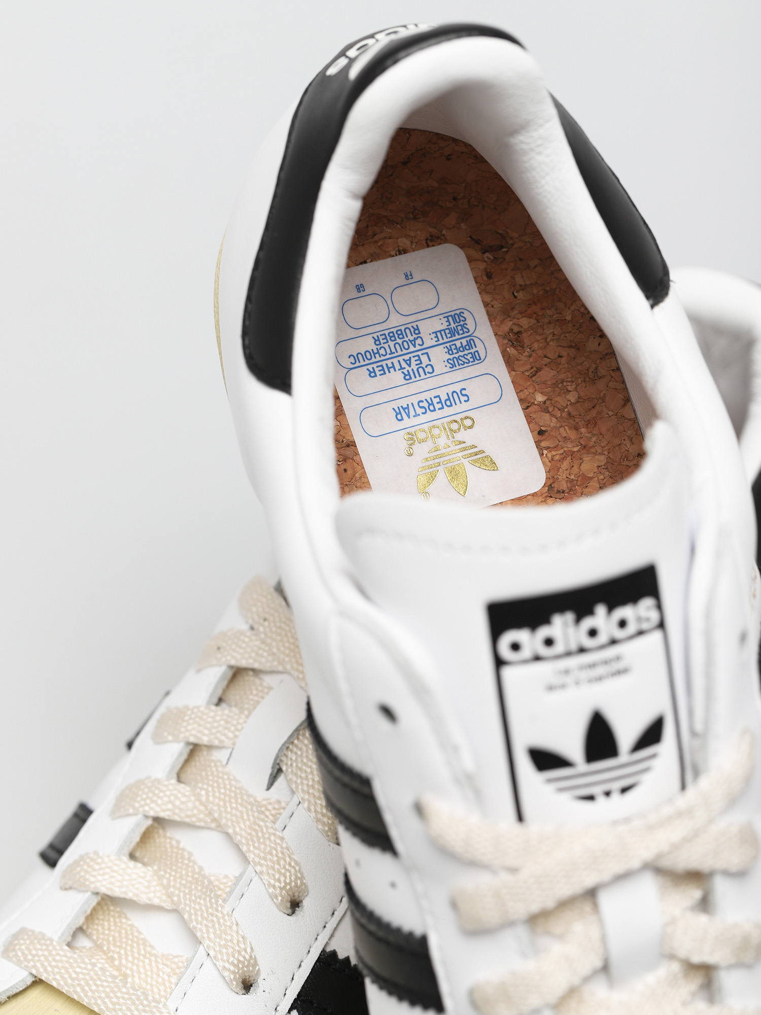 adidas Originals Superstar Schuhe (ftwwht/cblack/blue)