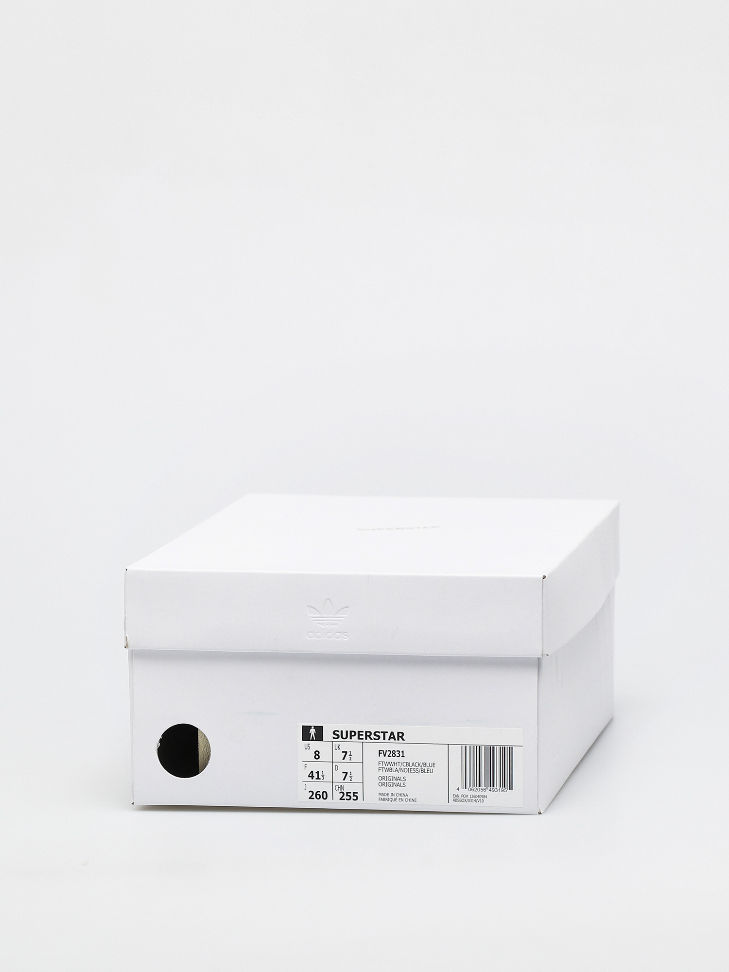 adidas Originals Superstar Schuhe (ftwwht/cblack/blue)