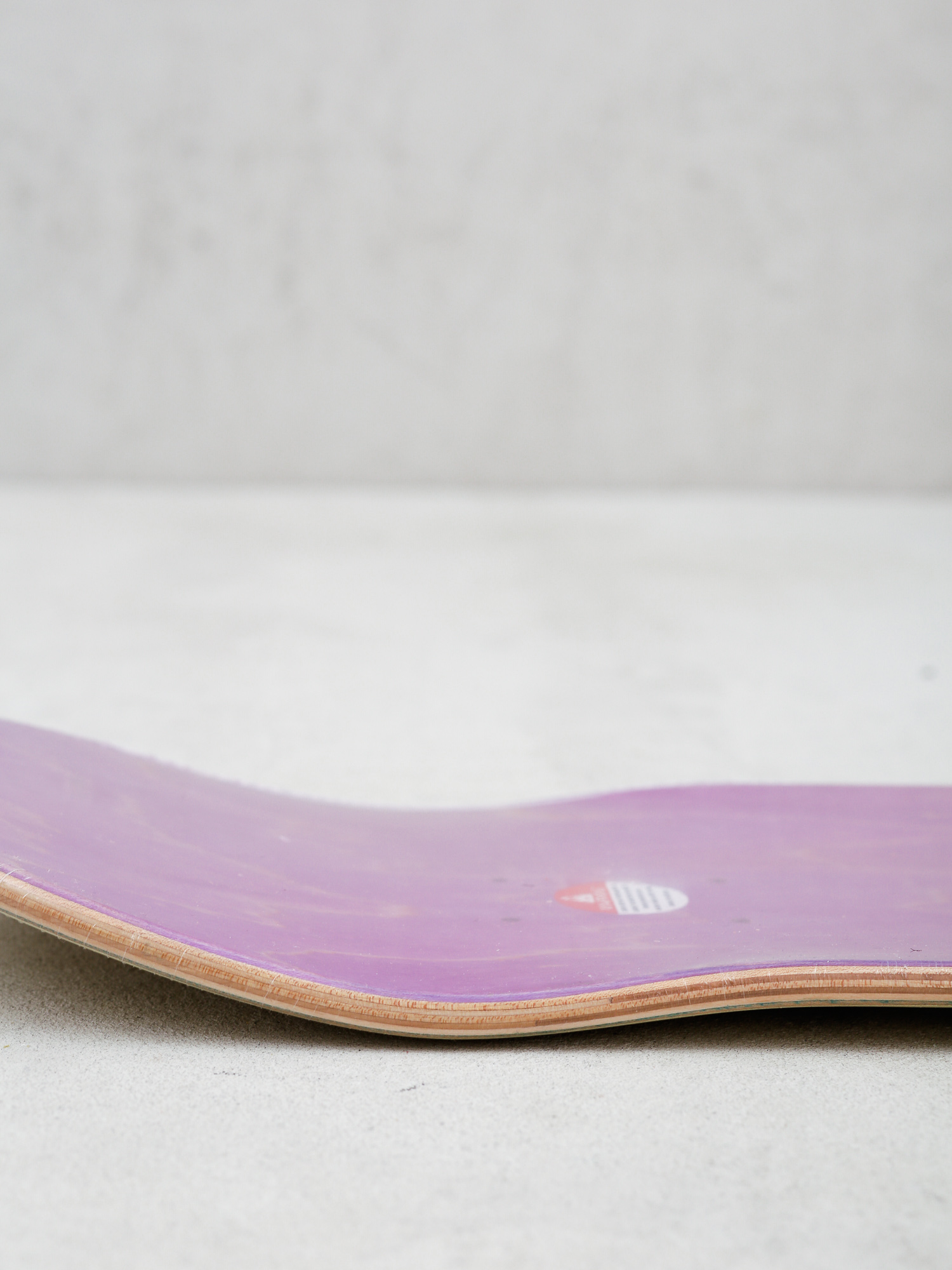 Magenta Brush Team Board Deck (beige/teal)