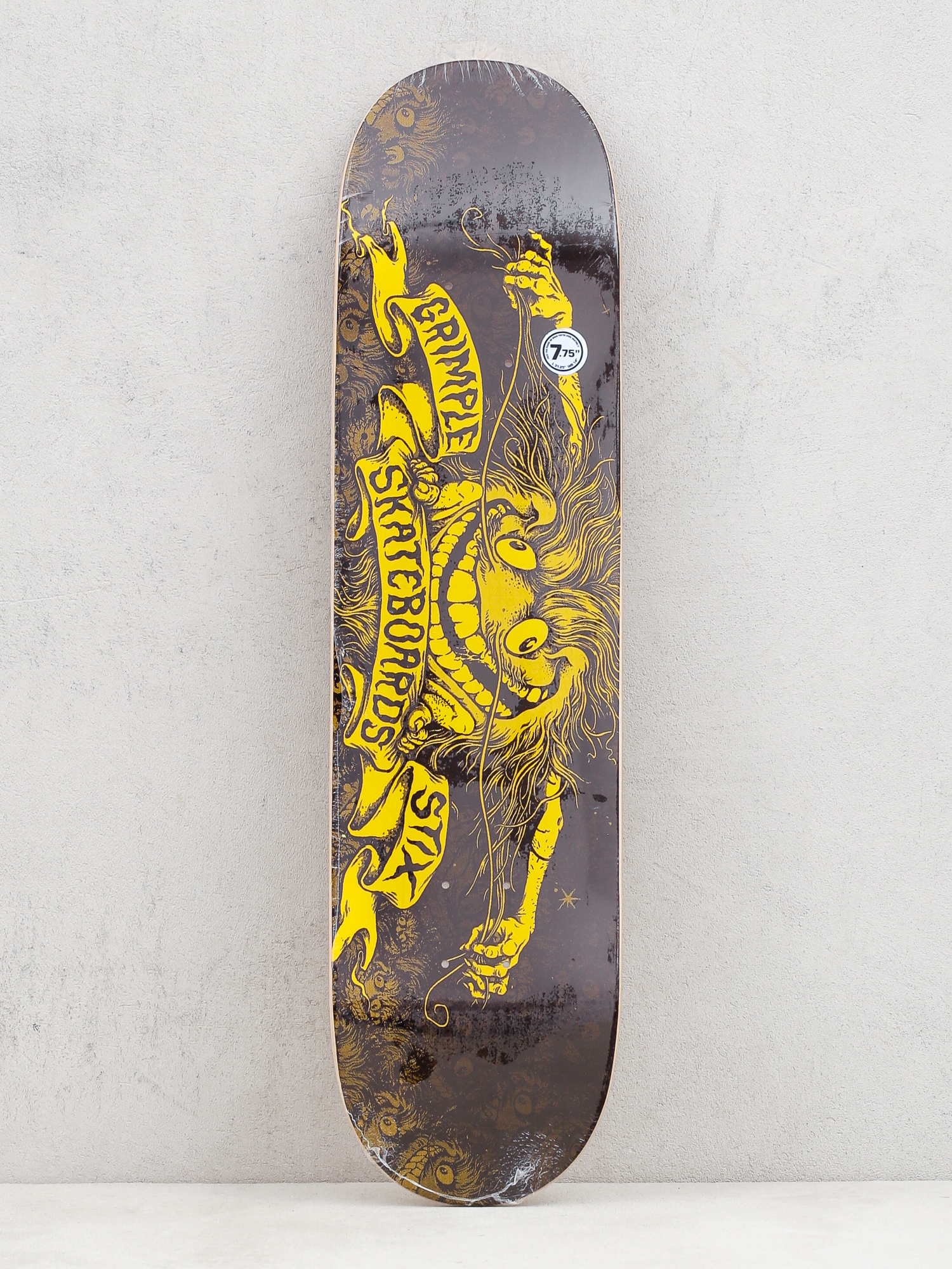 Antihero Grimple Stix Pp Deck (black/yellow)
