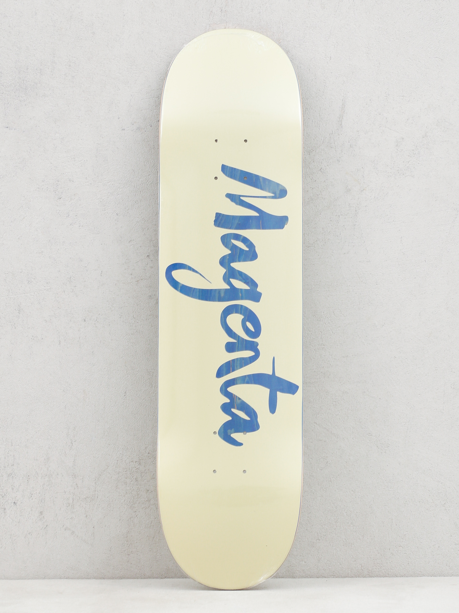 Magenta Brush Team Board Deck (beige/navy)