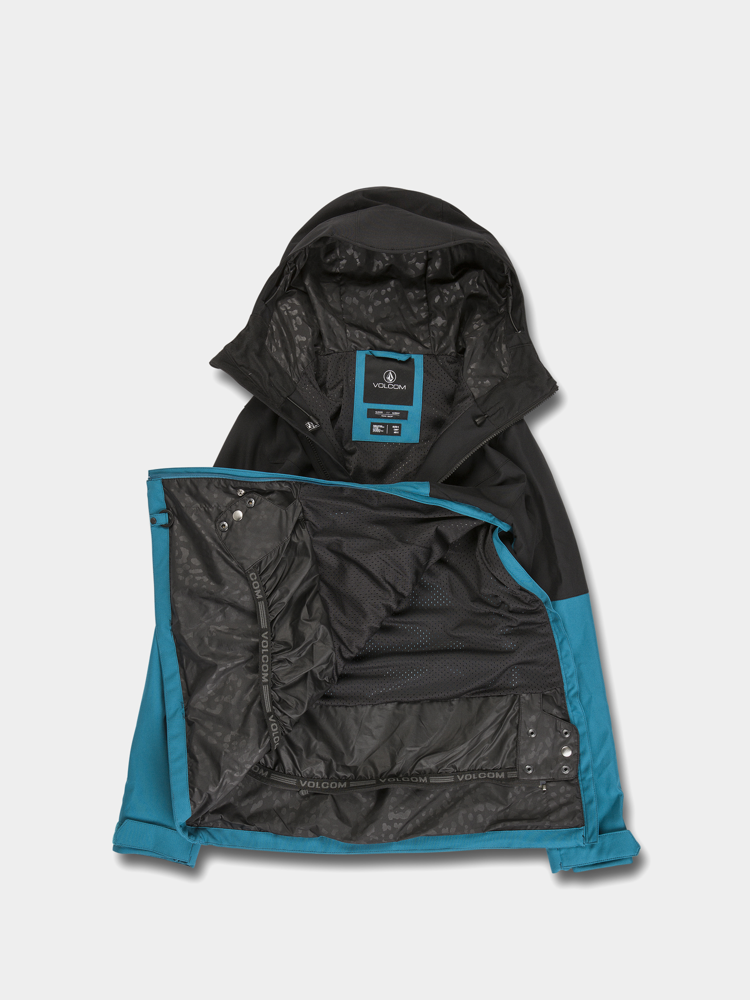 Womens Volcom Mirror Pullover Snowboard jacket (glacier blue)