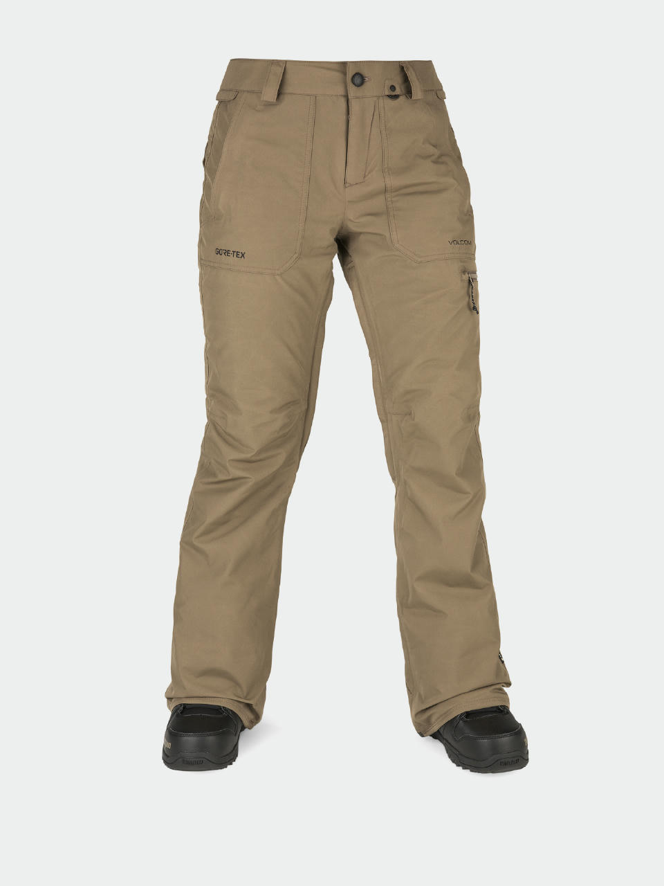 Damen Volcom Knox Ins Gore Tex Snowboardhose (coffee)