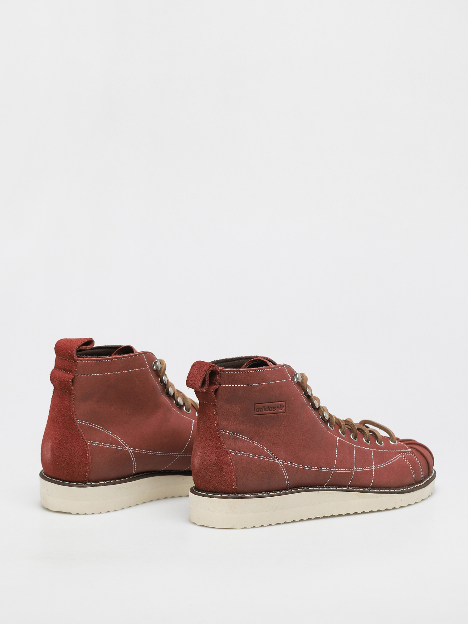 adidas Originals Superstar Boot Shoes (wilsep/owhite/brown)