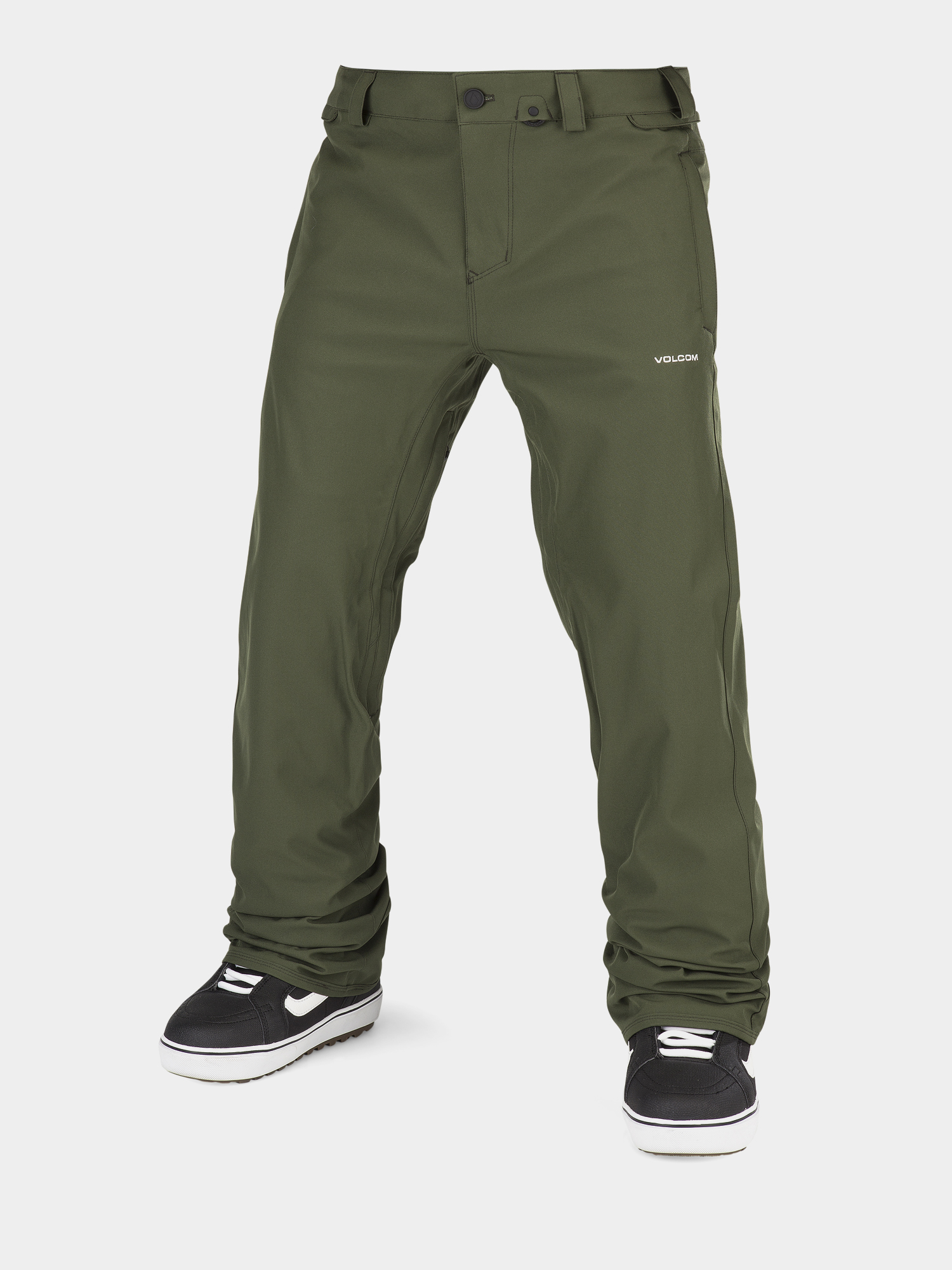 Mens Volcom Freakin Snow Chino Snowboard pants (saturated green)