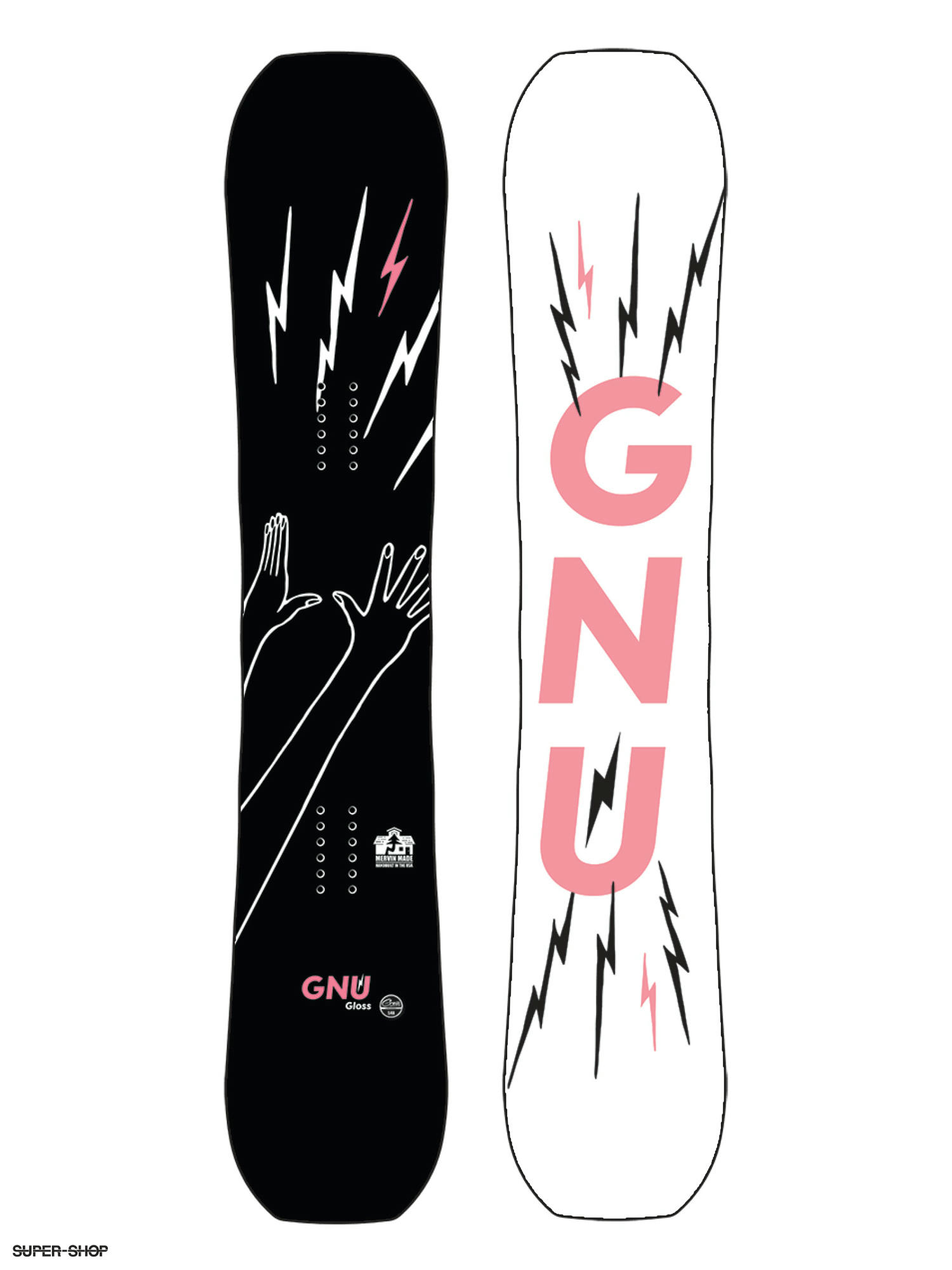 gnu 154 snowboard