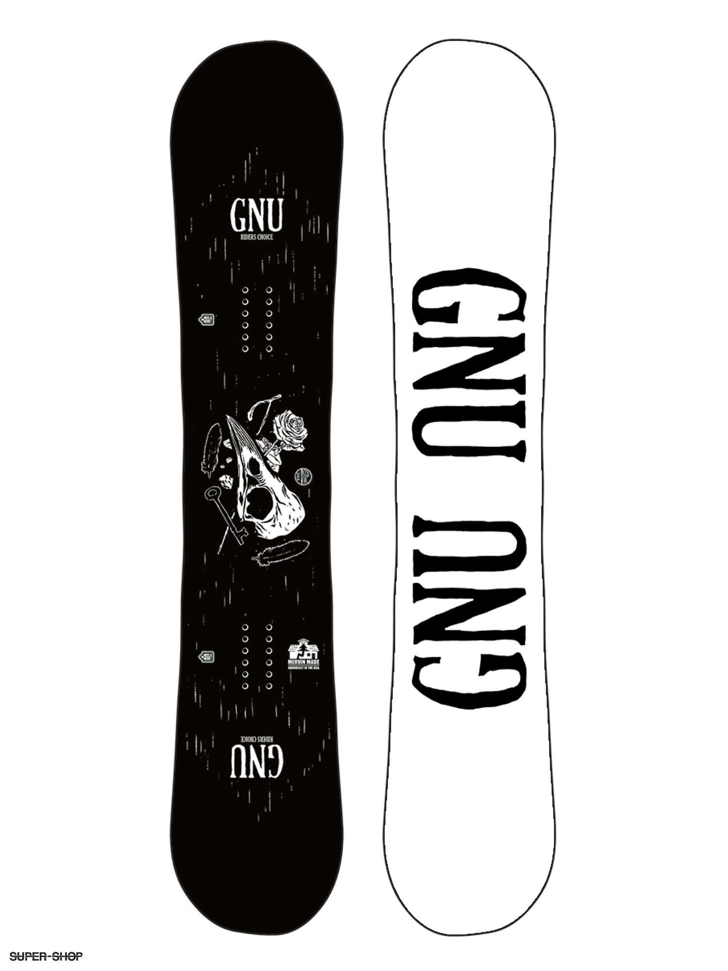 gnu 154 snowboard