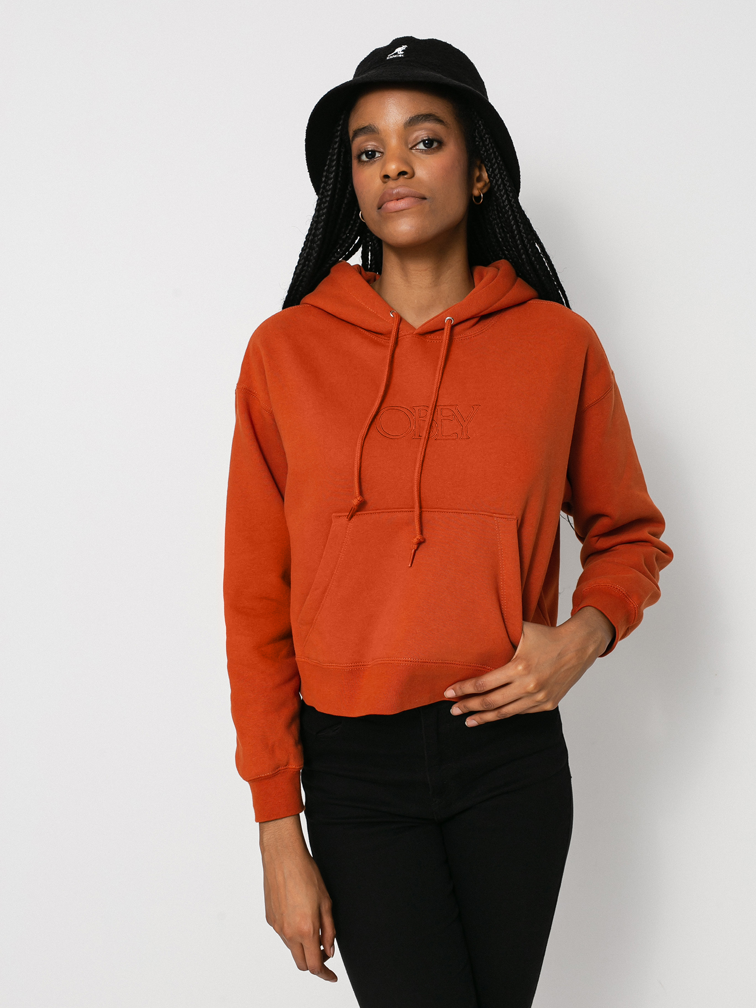 OBEY Regal HD Hoodie Wmn (ginger)