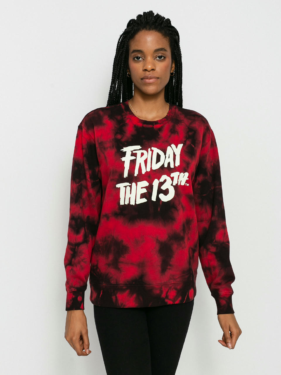 Vans X Terror Friday The 13 Sweatshirt Wmn (friday the 13th)