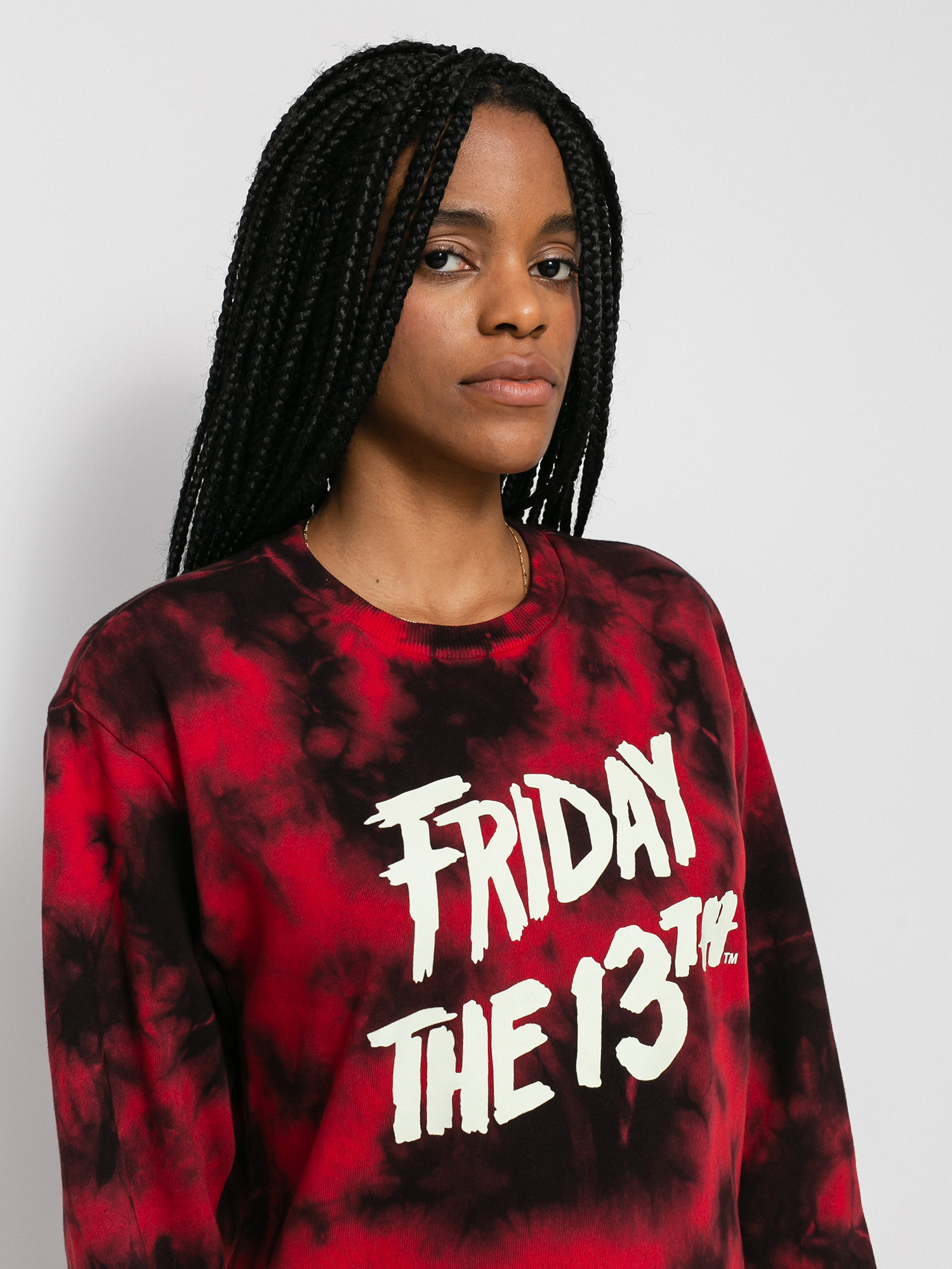 Vans X Terror Friday The 13 Sweatshirt Wmn (friday the 13th)