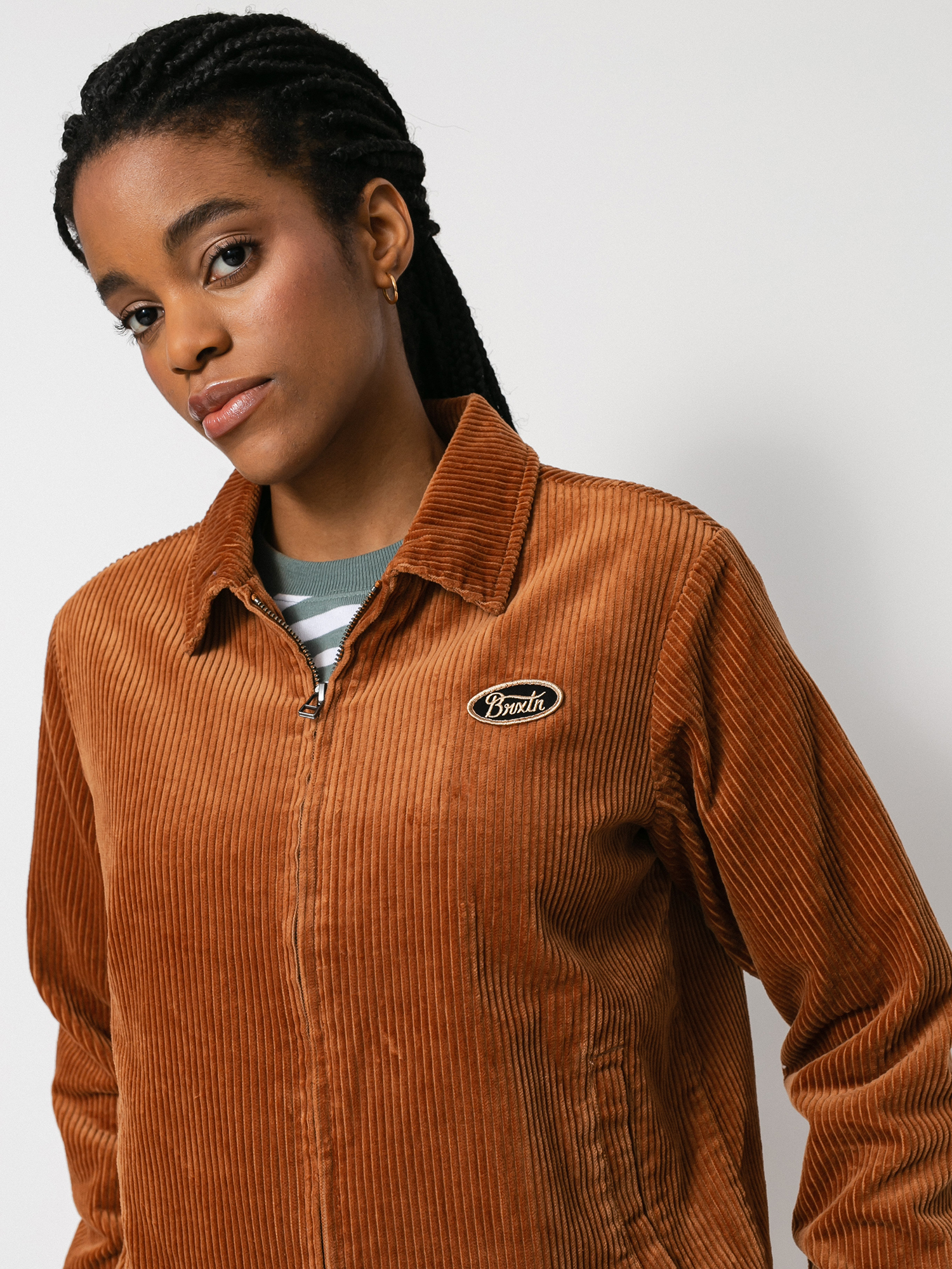 Brixton Utopia Jacket Wmn - brown (lion)