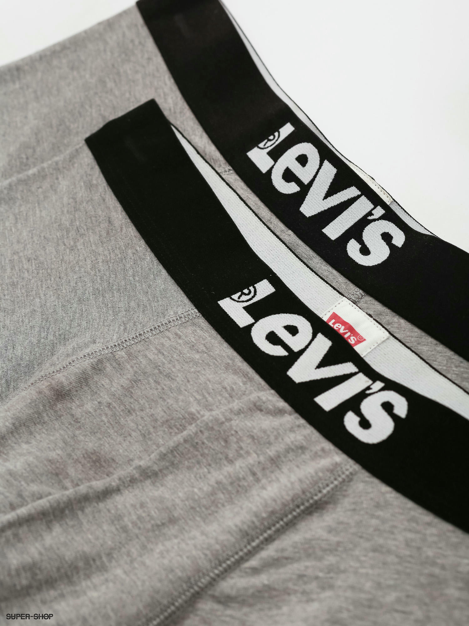 Levi's® Solid Basic Boxer Underwear (middle grey melange)