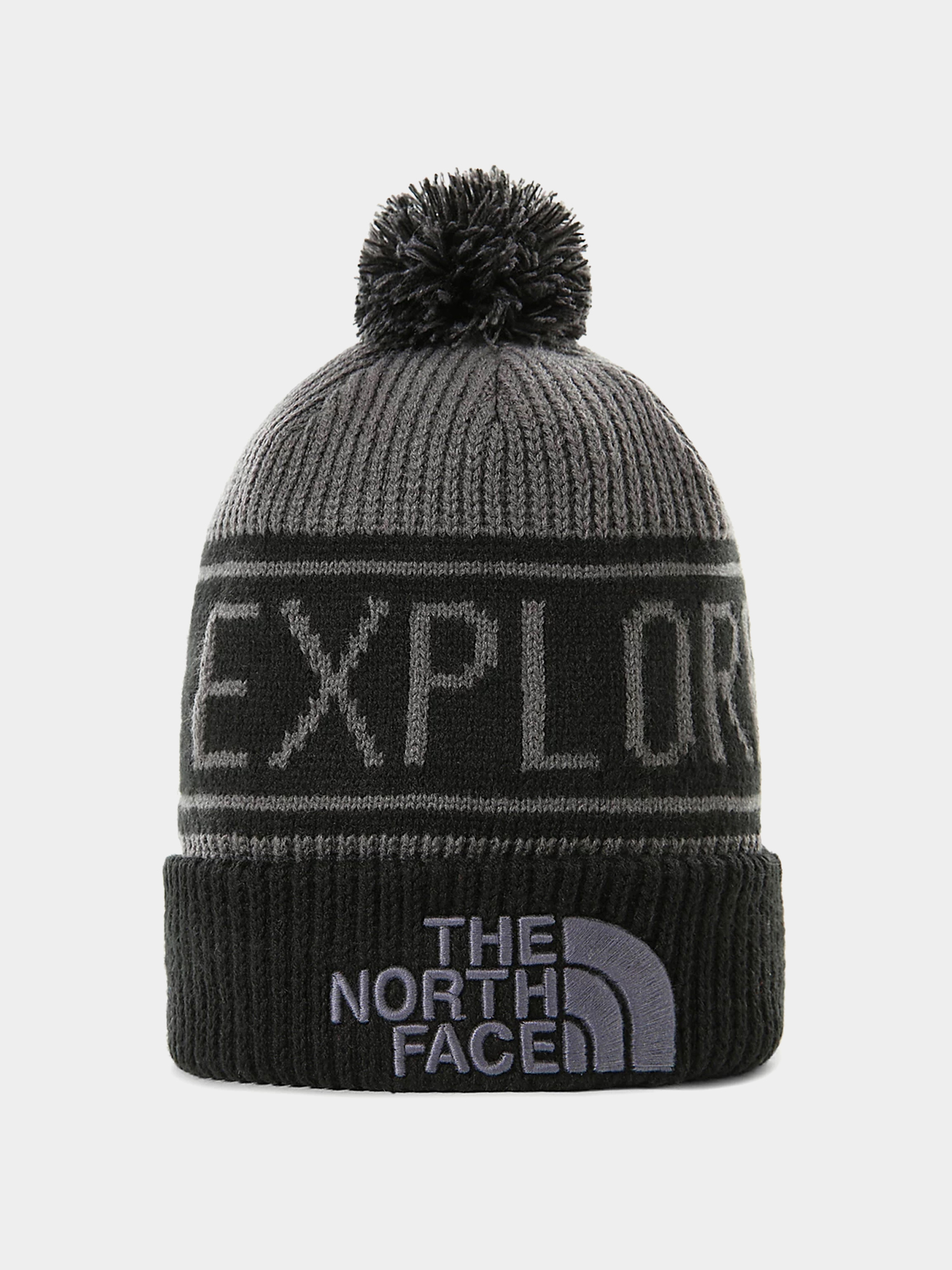 Face Retro Tnf Pom Beanie (vanadis grey 