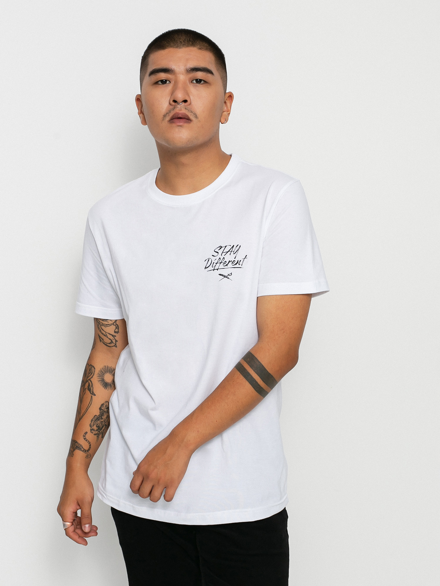 Iriedaily Bye Bye Cat T-shirt (white)