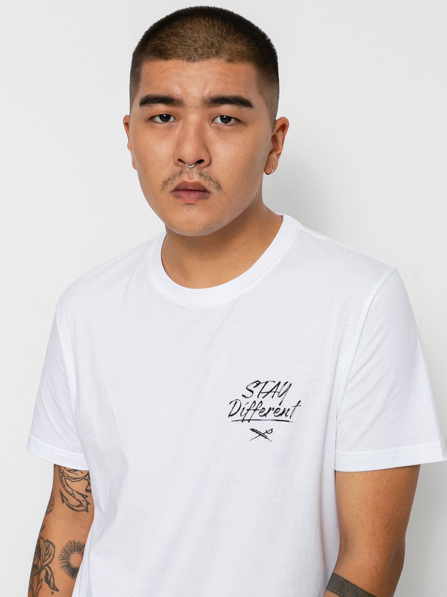 Iriedaily Bye Bye Cat T-shirt (white)