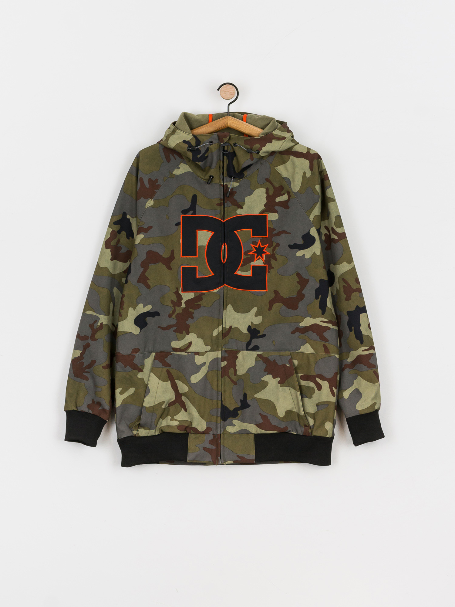 Mens DC Spectrum Snowboard jacket (woodland camo castlerock)