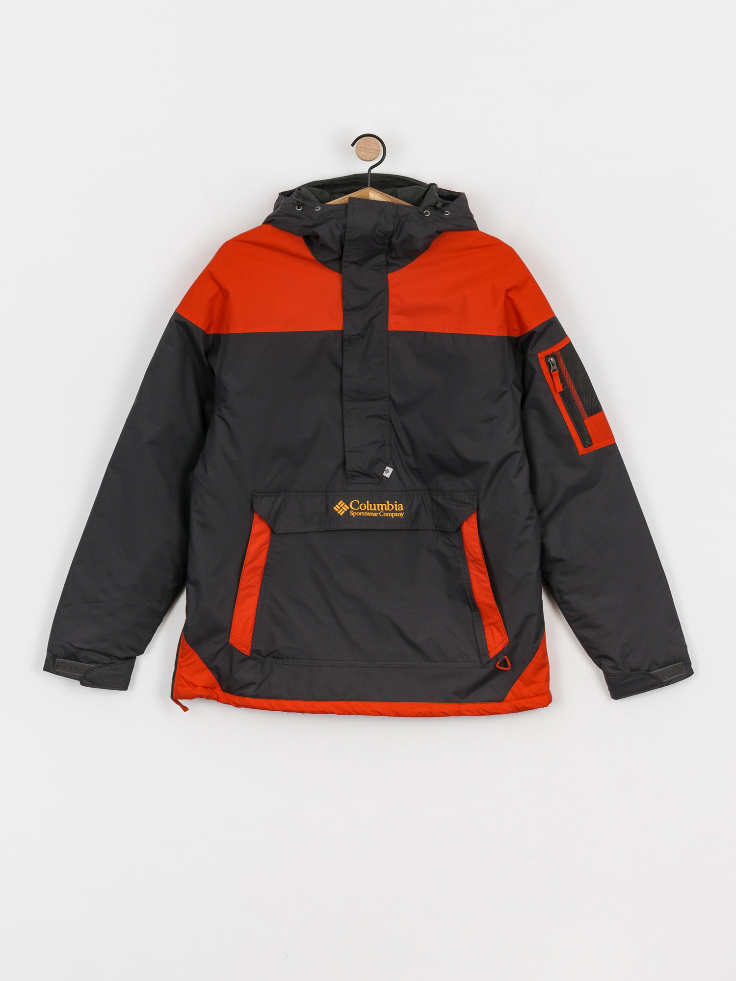 Columbia Challenger Pullover Jacket (shark/red quartz)