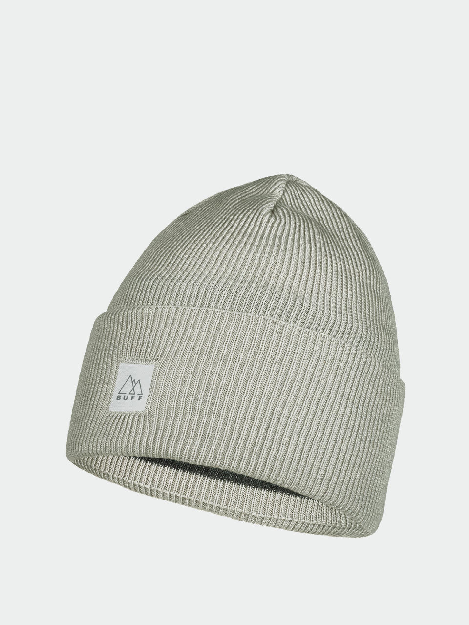 Buff Crossknit Beanie (sold light grey)