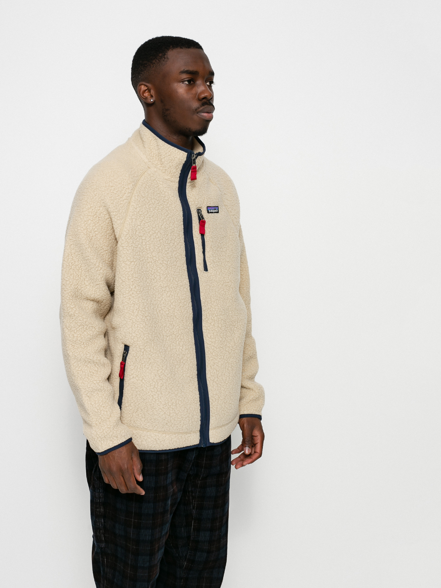 Patagonia Retro Pile Jacke (el cap khaki)