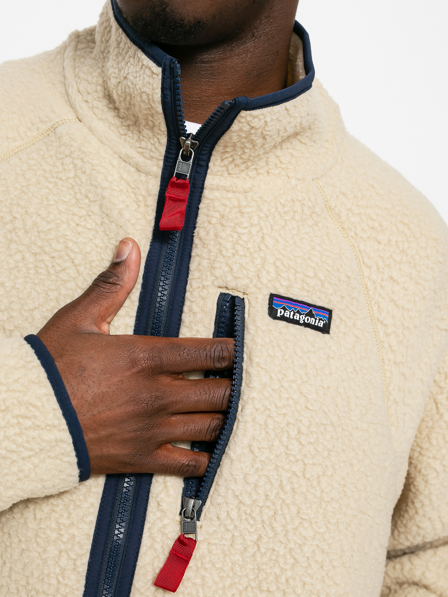 Patagonia Retro Pile Jacke (el cap khaki)