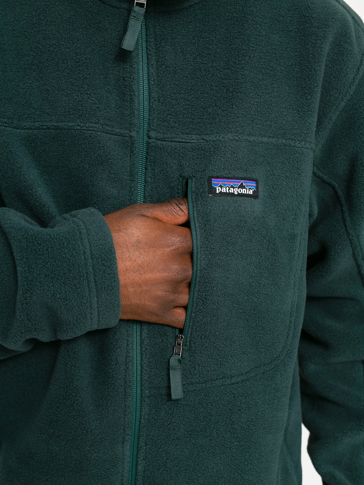 Mens Patagonia Classic Synchilla Fleece (northern green)